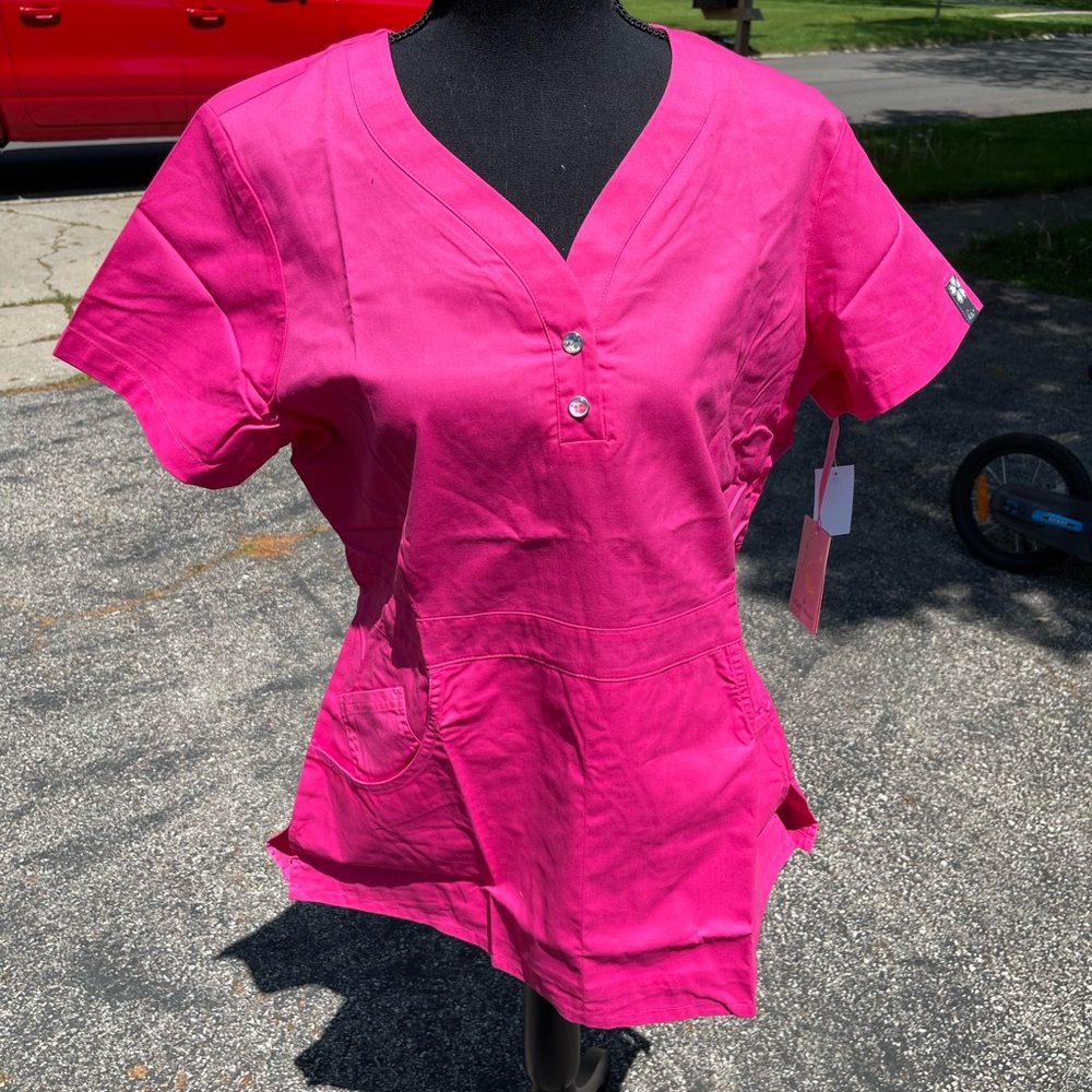 Koi Scrub Top